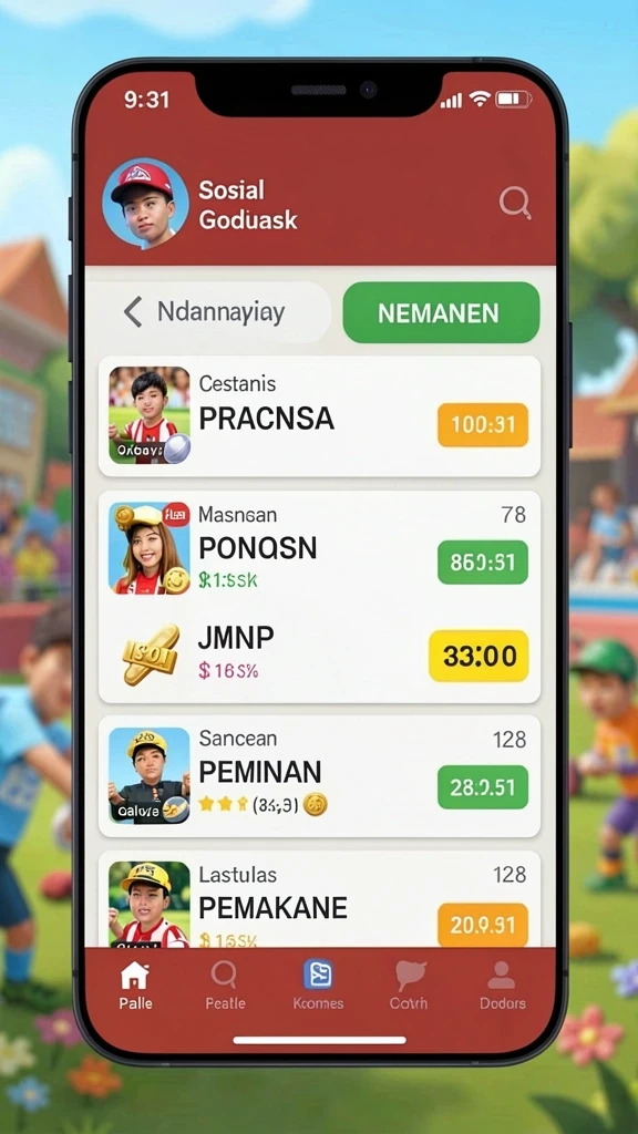 77rp - Berbagai misi dan tantangan menarik setiap harinya.