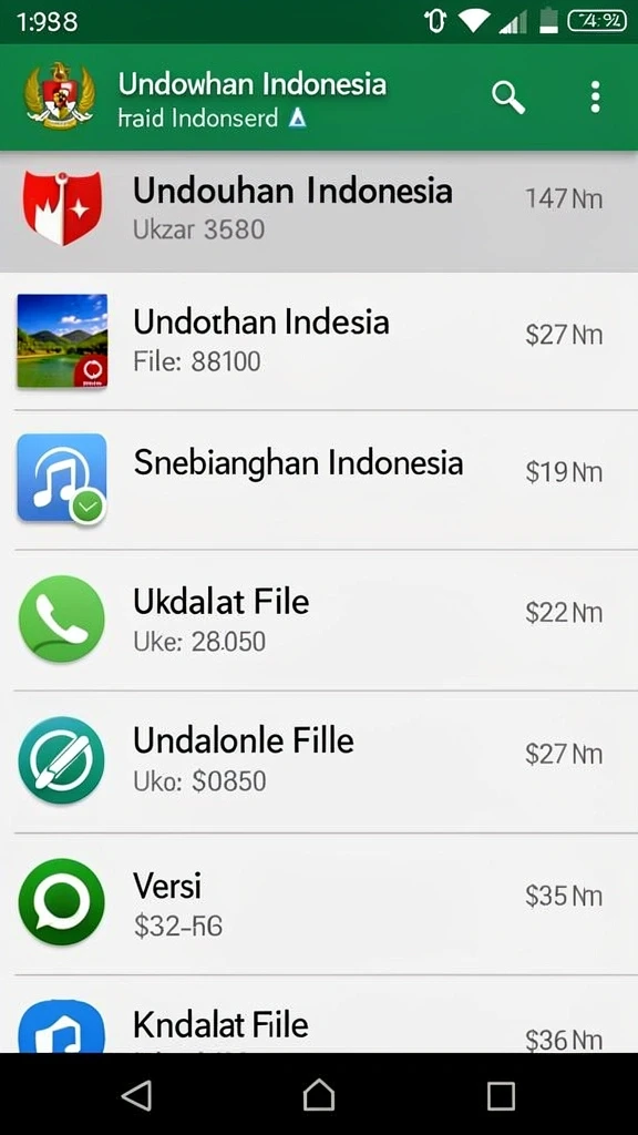 dkk - Tampilan awal permainan yang menarik dan informatif.