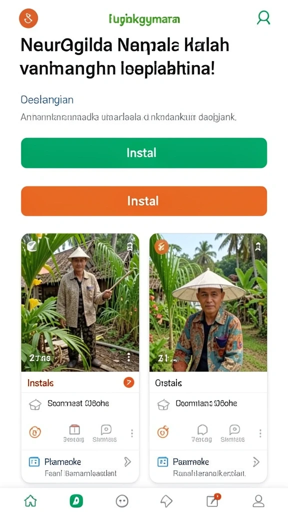 giga33 - Tampilan antarmuka pengguna yang intuitif.