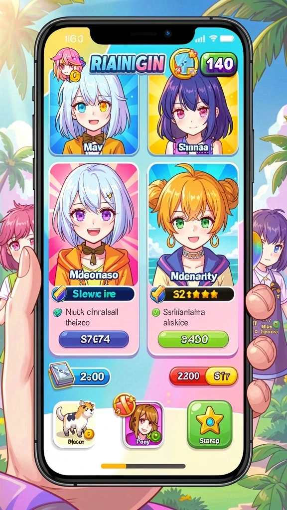 luckyrp - Tangkapan layar menampilkan menu utama LUCKYRP yang menarik.