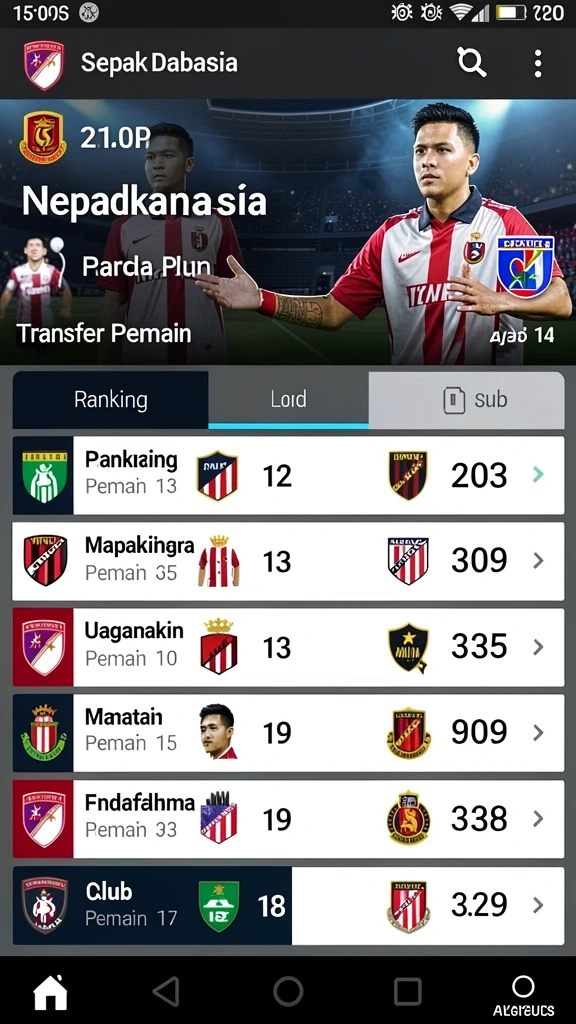okwin - Tampilan antarmuka yang interaktif dan mudah dipahami.