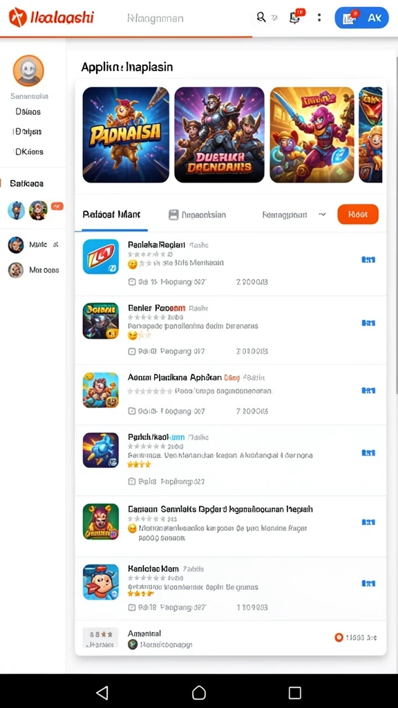 panen77 - Tampilan awal game yang menarik dan ramah pengguna.