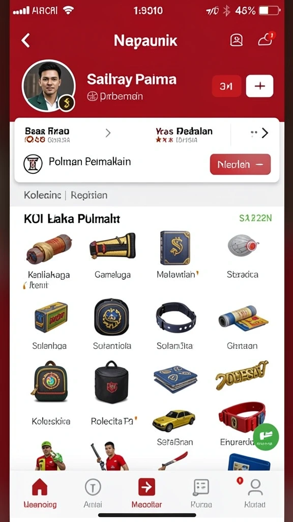 svip777 - Tampilan antarmuka pengguna yang menarik.