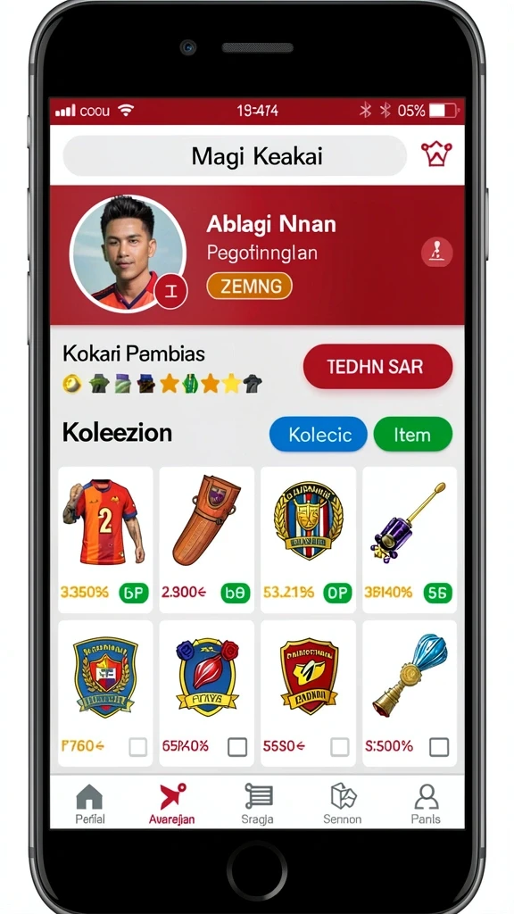 untunggo - Tampilan antarmuka yang menarik dan mudah digunakan.
